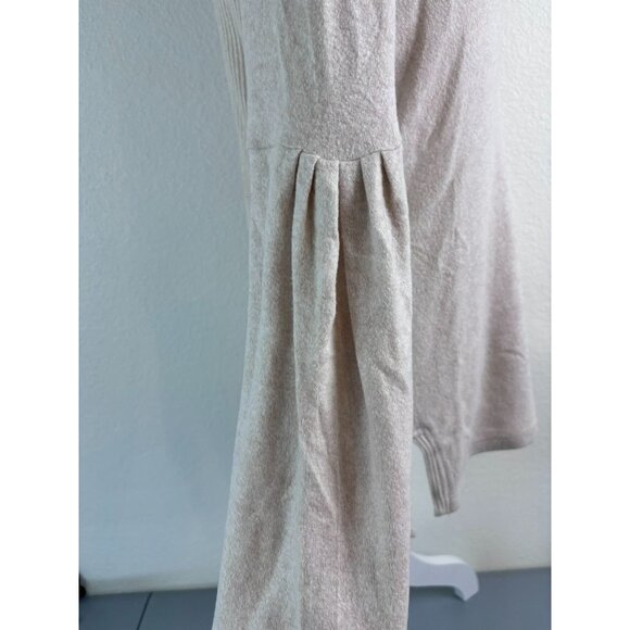 Saturday Sunday Cream women's small Racheal cowl neck pullover top anthropologie - Picture 6 of 9